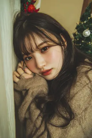 セミロング カラー ❄︎YUNA❄︎ 《お手軽イメチェン》のヘアスタイル