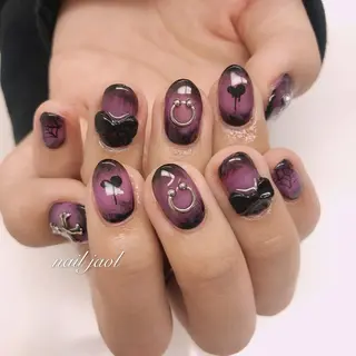 ミディアム nail jaol池袋店所属・ネイルJaol 池袋のネイルデザイン