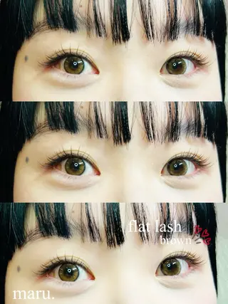 マツエク・マツパ maru.所属・maru. maiのマツエク・マツパデザイン