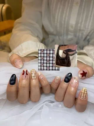 ネイル 🖤マイリー/ 新宿/歌舞伎町🖤のネイルデザイン