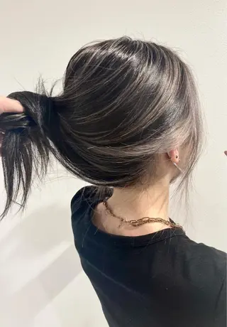 セミロング カラー 🫧高鹿汰一髪質改善 /白髪ぼかし🫧のヘアスタイル