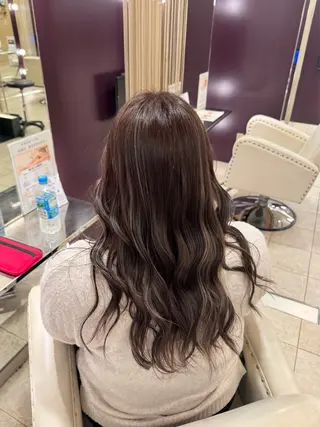 ロング カラー stellerPREMIUM所属・牧 楓花のヘアスタイル