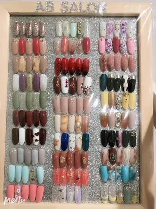 ネイル AB マツエクネイルサロンのネイルデザイン