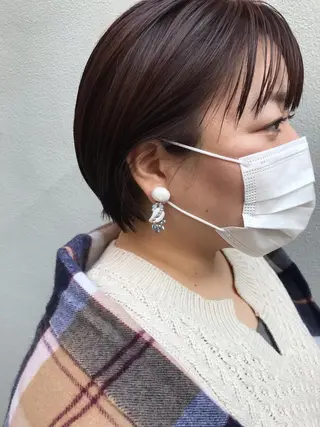 ショート さの あやねのヘアスタイル