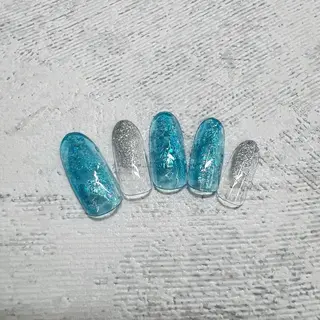 ネイル ⭐︎休業中の練習⭐︎ JNA認定講師髙橋のネイルデザイン