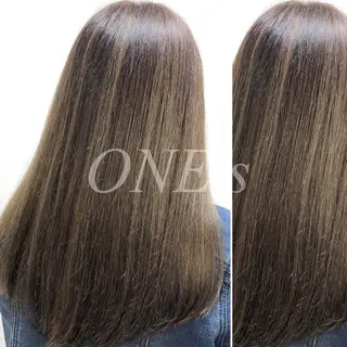 セミロング カラー メンズパーマ名人 TAKUMAのヘアスタイル