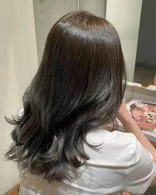 カラー 葉月/ボブ/ 透明感カラー／中目黒のヘアスタイル