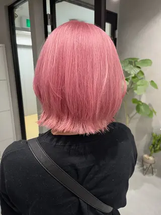 ショート カラー 暖色ハイトーン特化 🥇Mioのヘアスタイル