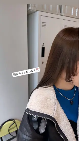 ロング カラー オスズ 🎀´-のヘアスタイル