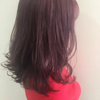 ロング カラー 似合わせ.ﾍｱｾｯﾄ 得意🌹井上美沙のヘアスタイル