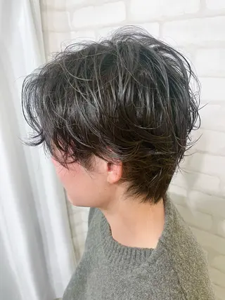 パーマ メンズ abilita RIKIYAのヘアスタイル