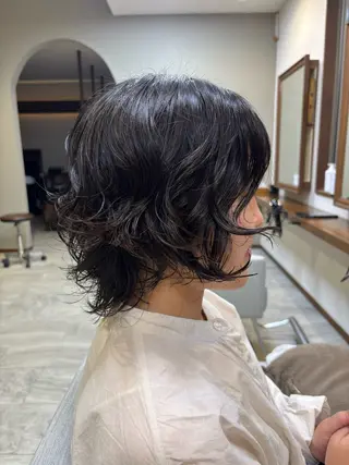 ショート パーマ 工藤 暖のヘアスタイル