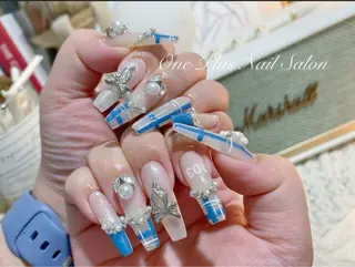 カラー oneplus cocoのネイルデザイン