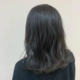 ミディアム カラー ヘアアレンジ 【Sweep】おじま のぞみのヘアスタイル