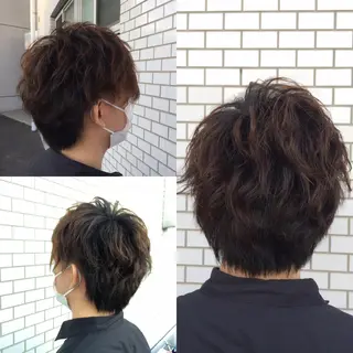 パーマ メンズ Leggu所属・木田 智大のヘアスタイル