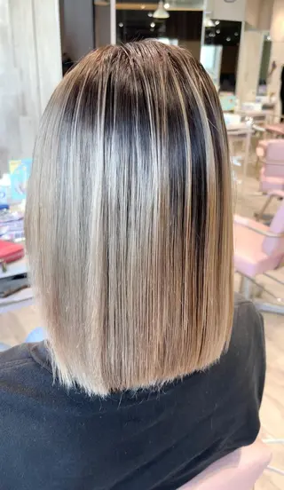 セミロング カラー 高島大登/顔周り /レイヤーカットのヘアスタイル