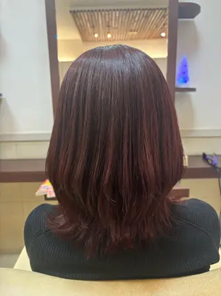 セミロング 垣内 彩伽のヘアスタイル