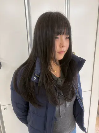 ロング CREA渋沢 モデル募集🌺アイナのヘアスタイル