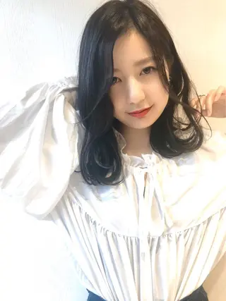 ミディアム カラー 🌟イメチェン美容師 🌟清水 大輝のヘアスタイル