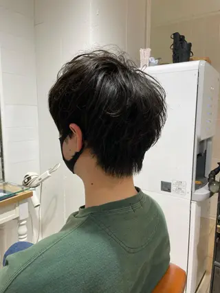 ショート メンズ 🐝メンズハイライト …Rioのヘアスタイル