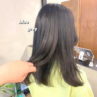 セミロング カラー パーマ ヘアアレンジ メンズ キッズ ネイル マツエク・マツパ EMANON梅田店所属・前川 朋香のヘアスタイル