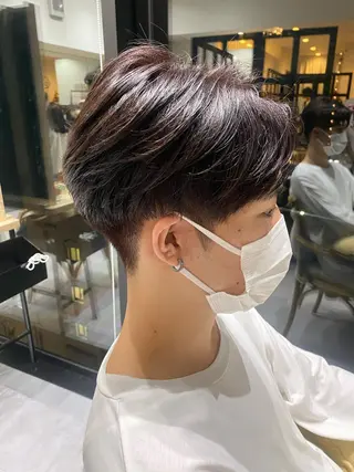 カラー メンズ Dxxxx III所属・女性目線の大人 メンズ*Ayakaのヘアスタイル