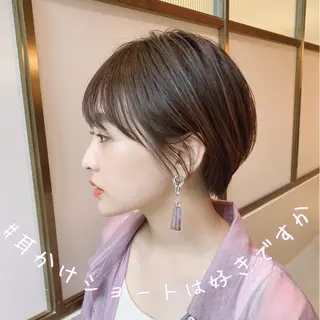 ショート 韓国くびれレイヤー 🇰🇷はづきのヘアスタイル