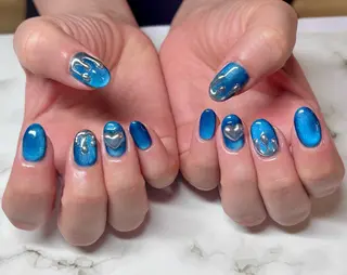 ネイル いちじゅう あおいのネイルデザイン