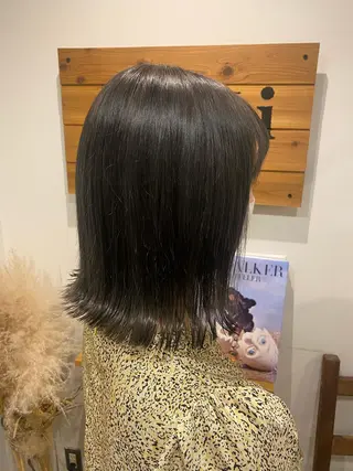 カラー china/ボブ /ブリーチカラーのヘアスタイル