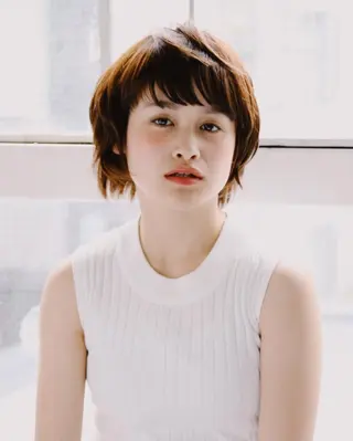ショート アンブレラカラー💫 フェイスフレーミングのヘアスタイル