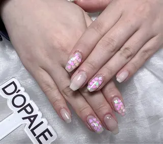 ネイル D‘OPALEサロン所属・長さ出し専門店 上野kkのネイルデザイン