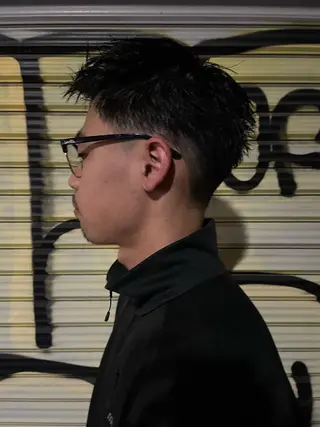 ショート メンズヘア/パーマ KOTAROのヘアスタイル