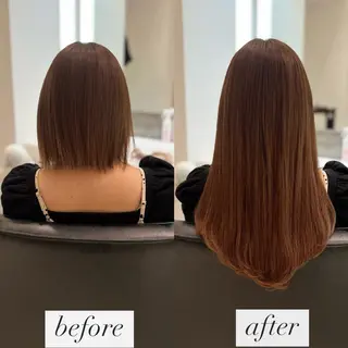 ロング エクステ初心者歓迎 💎馴染みNo.1のヘアスタイル