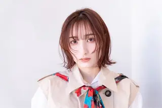 ショート シャドウパーマ/ レイヤー/和真/新宿のヘアスタイル