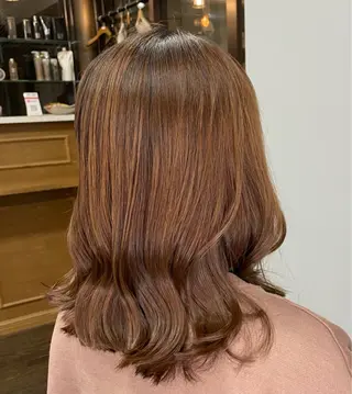 セミロング ⌇🌹透明感カラー 🌹ᴍᴇɢᴜᴍɪ ⌇のヘアスタイル