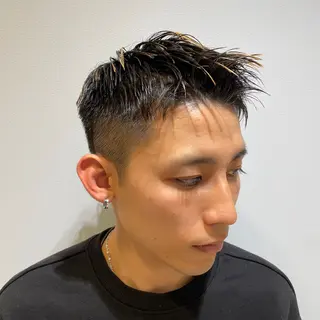 ショート メンズパーマ/カット / 古川　諒のヘアスタイル
