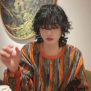 ミディアム 山崎/ボブ縮毛矯正 レイヤー髪質改善のヘアスタイル