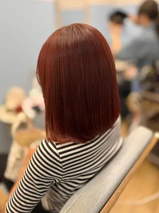 ミディアム カラー ナギサ 🐶のヘアスタイル