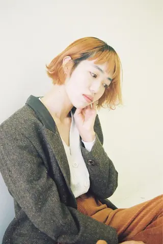 ショート 似合わせカット /パーマ岡本淳平のヘアスタイル