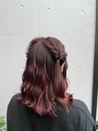 ミディアム Liere YUMAのヘアスタイル