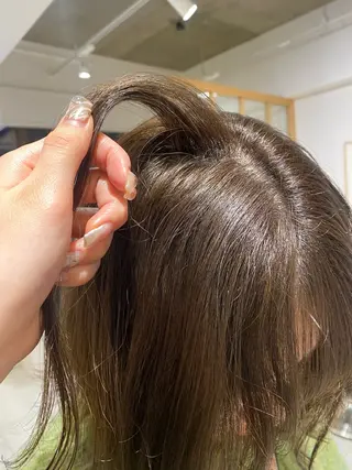 カラー knock所属・knock　國友 華乃のヘアスタイル