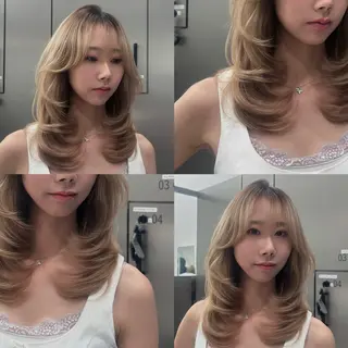 ロング 大人レイヤー/艶美髪 🇺🇸TOMONAのヘアスタイル