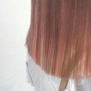 セミロング カラー IwAsh  大和駅店所属・shiho .のヘアスタイル