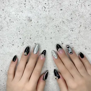 ロング カラー パーマ ヘアアレンジ メンズ キッズ ネイル マツエク・マツパ Salon Ｋのネイルデザイン