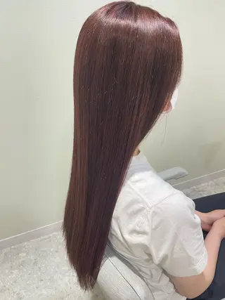 ロング カラー 髪質改善/ボブ /雷賀のヘアスタイル