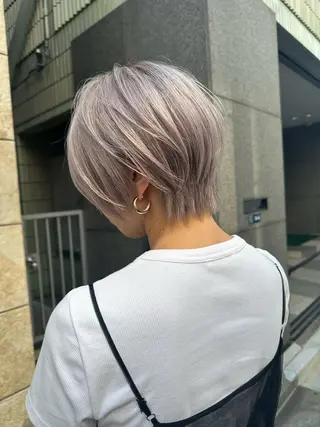 ショート 渋谷/プルエクステ/ ハイトーン/みきとのヘアスタイル
