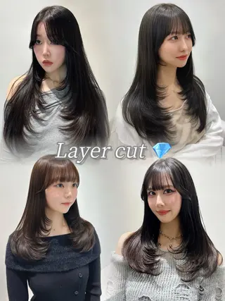 ロング カラー sho/ 名古屋/栄/韓国ヘアのヘアスタイル