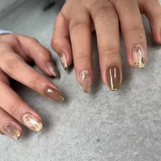 ネイル 🤎Two ERI🤎のネイルデザイン