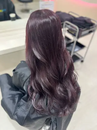 カラー ベージュ・ラベンダー カラー🎀りりのヘアスタイル