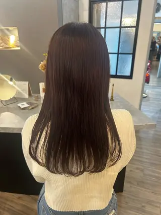 ロング カラー ブリーチ／ヘアセット 🪞🌙minamiのヘアスタイル